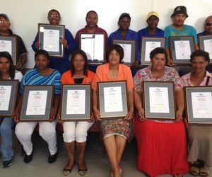 Gansbaai Marine Tevrede personeel